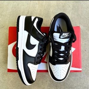 Black and White Panda Nike Dunks Low